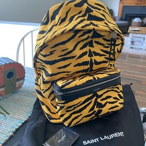 YSL tiger /zebra back pack